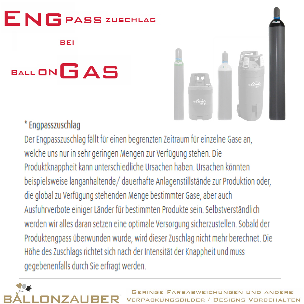 Ballongas Engpasszuschlag 2022/2023